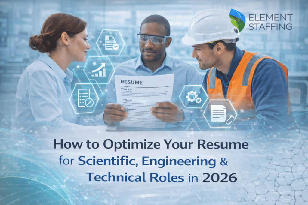 Professional learning to optimize resume technical roles 2026 for scientific and engineering positions