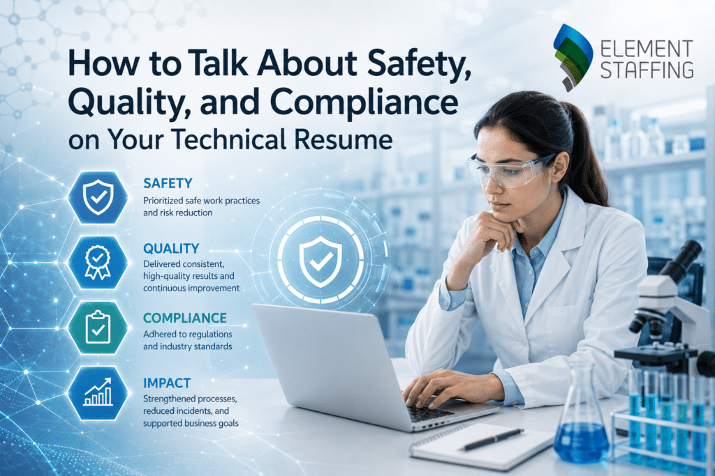 How to highlight safety and quality